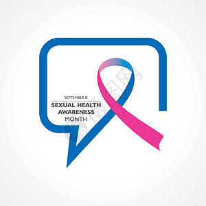 9月观察的性健康认识月9月夫妻权利明信片性别预防插图世界海报国家女性插画