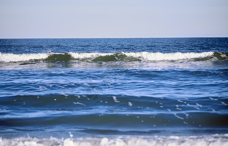 浪潮之巅美国佛罗里达州 大西洋的粗水和海浪画幅视角波纹水面风暴海岸线飓风海景台风海岸背景