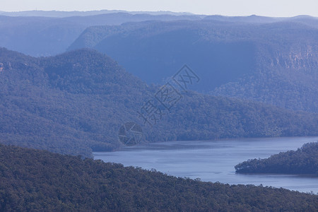 新南威尔士州新南威尔士州布拉戈朗湖 澳大利亚区域蓝色环境衬套森林海岸线气候支撑娱乐土地河口背景