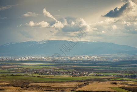 保加利亚索非亚维托沙山背景图片