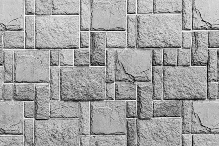 黑色和白色的墙纹 上面盖着装饰砖块石墙建筑学接缝马赛克制品花岗岩长方形水泥正方形陶瓷背景图片