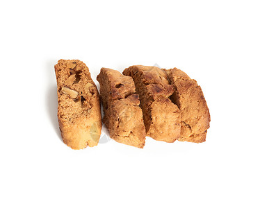意大利杏仁饼干 罐头饼 曲盘面饼开心果小吃早餐传统小麦美食面包甜点食物饼干背景图片