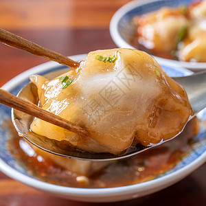 Bawan Ba wan 台湾肉丸精华 美味的街头小叶餐厅桌子街道淀粉文化食谱木头饺子筷子美食背景