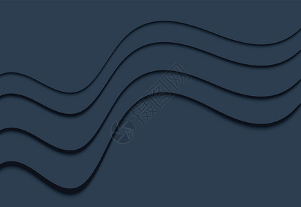 蓝大浪和线底背景材料设计重叠层病背景图片