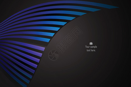 蓝色和紫色梯度抽象曲线图解插图背景背景图片