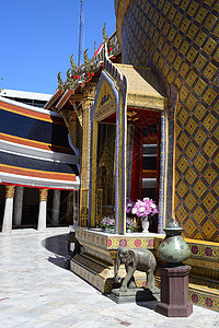 守望先锋LOGO美丽的泰国寺庙金子神社艺术旅游游客建筑学旅行历史棘轮地标背景