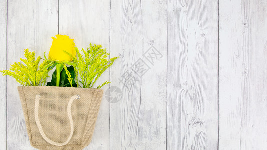 森伯斯特包黑森购物袋的花朵卡片生日妈妈们程式化花束花瓣购物高架麻布铭文背景