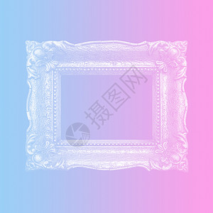 背景框架蓝粉色背景图片