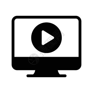 播放游戏互联网插图按钮白色玩家电脑屏幕广告网络技术背景图片