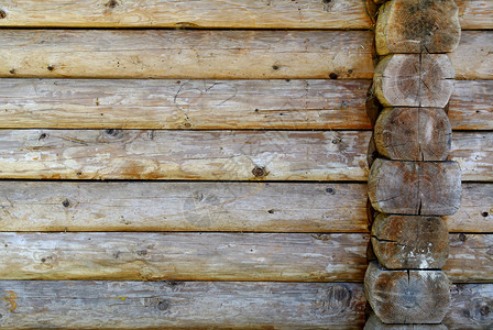 楼栋停水栋楼墙壁乡村日志木材国家小屋框架木头建筑棕色建筑学背景
