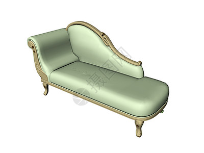 客厅绿色古董沙发红色座位休息靠背娱乐休息区装潢枕头扶手长椅背景图片