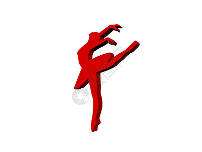 以运动员的红外框作为符号钢笔画红色体操漫画姿势乐趣卡通片背景图片