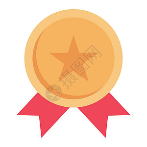 勋章奖牌审查认证质量标签成就服务证书顾客保修单胜利背景图片