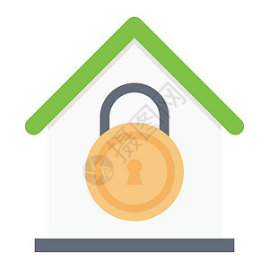 家居商业网络财产锁孔钥匙住宅标识建筑安全背景图片