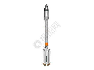 发射时携带助推器的航天火箭力学发射台运输金属旅居星舰基地飞船技术背景图片