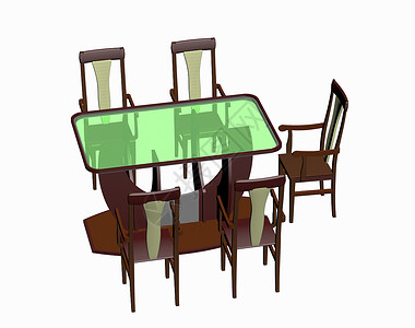 配有椅子的木制餐桌座位金属桌子会议家具会议桌粮食办公家具背景图片