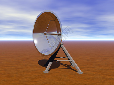 用于接收空间数据的旋转卫星天线天线信号间谍接待电子产品技术天文学盘子背景图片