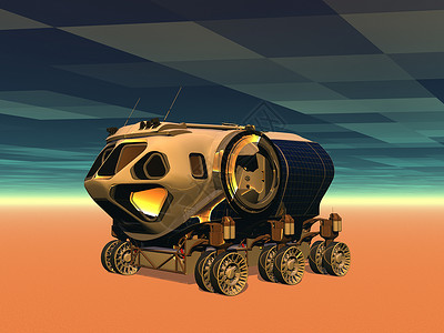 地球表面背景火星漫游者环绕地球表面联系行星航天飞机探索单位无线电着陆相机车辆科学背景