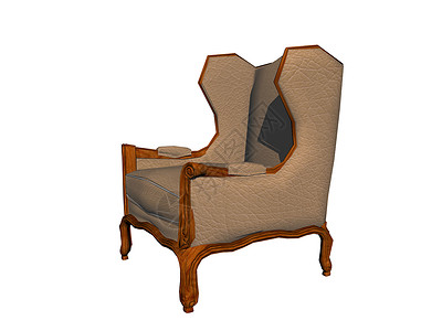 客厅的坐椅上装有舒适的椅子沙发绿色装潢家具休息背景图片