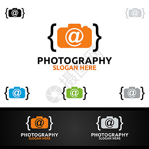 代码相机摄影摄像记录长方形工作室视频标识快门摄影师机构代码徽标圆圈背景图片
