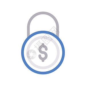 保护商业银行投资货币插图秘密字形挂锁储物柜安全背景图片
