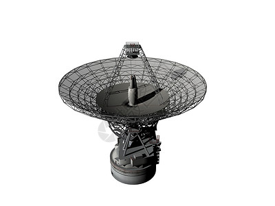 用于接收空间数据的旋转卫星天线天线技术间谍信号接待天文学盘子电子产品背景图片