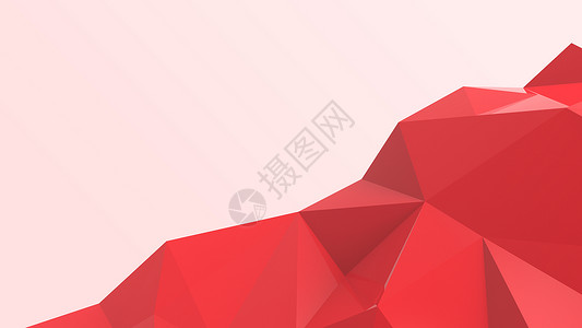 三角形红色红色抽象现代波水晶背景 墙纸的多边形 线条 三角形图案形状 插图低聚 多边形设计 未来派 网络 网络概念石头技术信封商业马赛克艺背景