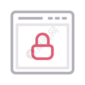 锁保护数据网页标识通用网站机密互联网条例插图背景图片