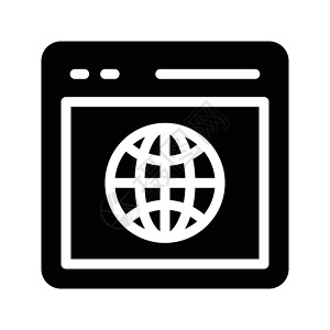 浏览器电脑插图界面互联网按钮全球网站网页控制板商业背景图片