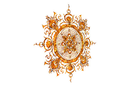 金属圆形徽章 装有多种杂粉点缀珠宝风格胸针作品金匠装饰吊坠背景图片