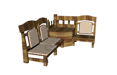客厅的棕色木制座位柳条装潢扶手躺椅椅子真皮凳子架子休息区沙发背景图片