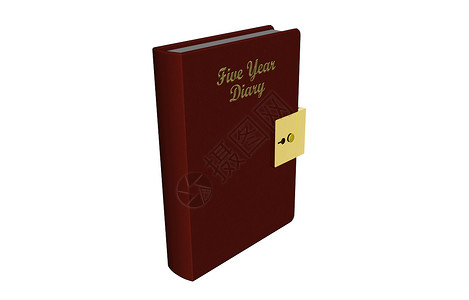 私人日记 有金圆环成绩单回忆记录文档思绪笔记本背景图片