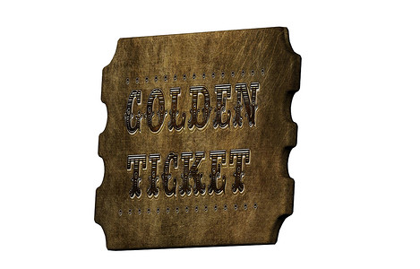 狂野西部秀入口票展示金属沙龙卡片牌匾黄铜背景图片