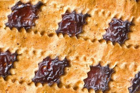 澳洲小镇林茨的特色蛋糕装饰馅饼熟食星星食物背景图片