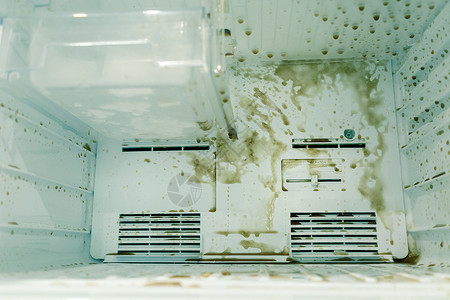 空冰箱碳化饮料喷洒贮存厨房温度冻结冰箱器具危险负度食物冷藏背景
