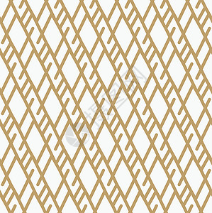 带有线条的抽象几何图案 无缝矢量回格风格装饰几何学墙纸菱形商业地毯格子织物装饰品背景图片