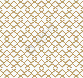 带有线条的抽象几何图案 无缝矢量回格地毯装饰品商业正方形黑色插图风格打印艺术条纹背景图片