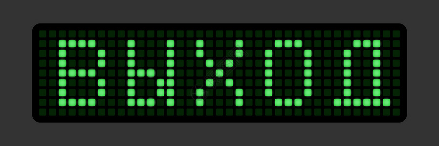 绿色电子显示 用“退出”一词表示 俄语背景图片