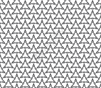 重度几何黑 Black 重复白色纺织品正方形三角形装饰插图织物风格艺术图案背景图片