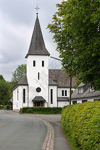 德国施马伦贝格Westfeld旅行教堂旅游建筑宗教场所教会地标建筑学地方背景