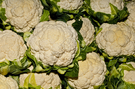 开花椰花蔬菜绿色食物白色市场厨房烹饪农业沙拉背景图片