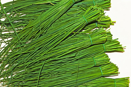 点线厨房大葱草本香料草本植物市场绿色烹饪背景图片