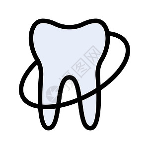 牙牙齿安全卫生牙科插图药品医疗口服口腔科白色牙疼背景图片