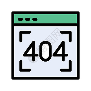 404网页浏览器网络互联网警告插图错误失败网站网页技术插画