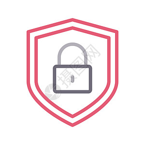 保护横幅防火墙网站挂锁安全标识电脑警卫网络隐私背景图片