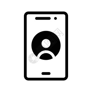 登录黑色用户手机按钮电子展示技术电话界面经理背景图片