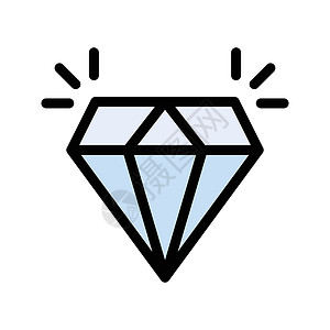 珠宝女士宝藏宝石金融石头戒指插图婚姻首饰水晶背景图片