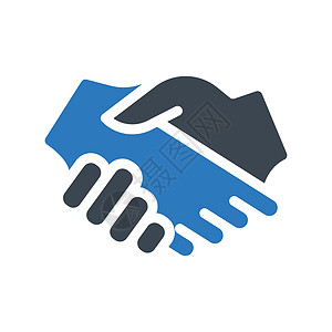 合伙商业交易友谊合同插图协议问候语合作金融团队背景图片