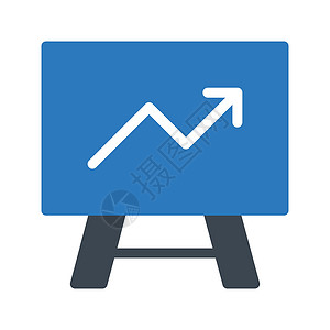 棋盘金融插图推介会统计木板进步销售量商业报告数据背景图片