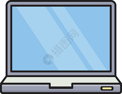 笔记本电脑插图绘画技术商业按钮空白工具监视器互联网桌面背景图片